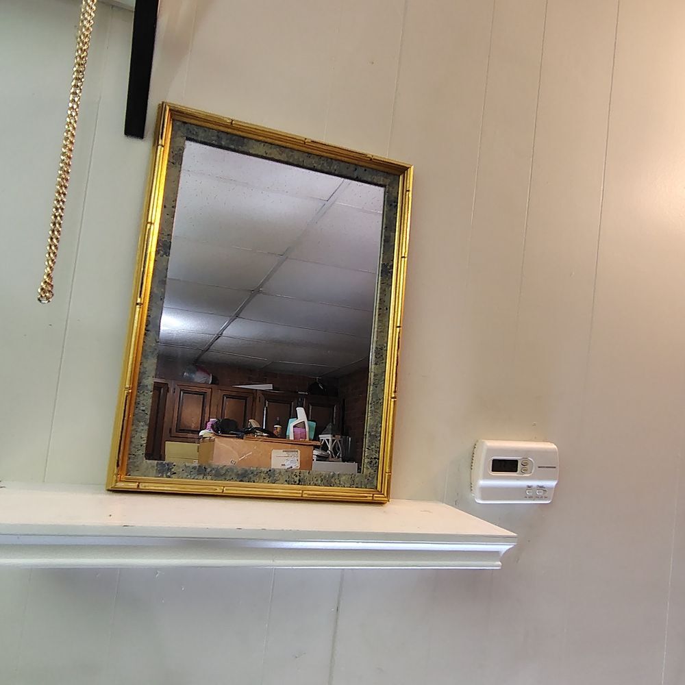 Gold Framed Wall Mirror